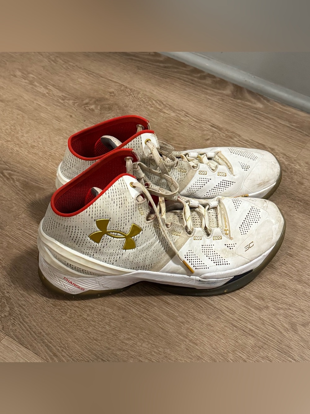 Under Armour Curry 2 All Stars White Basketball Shoes